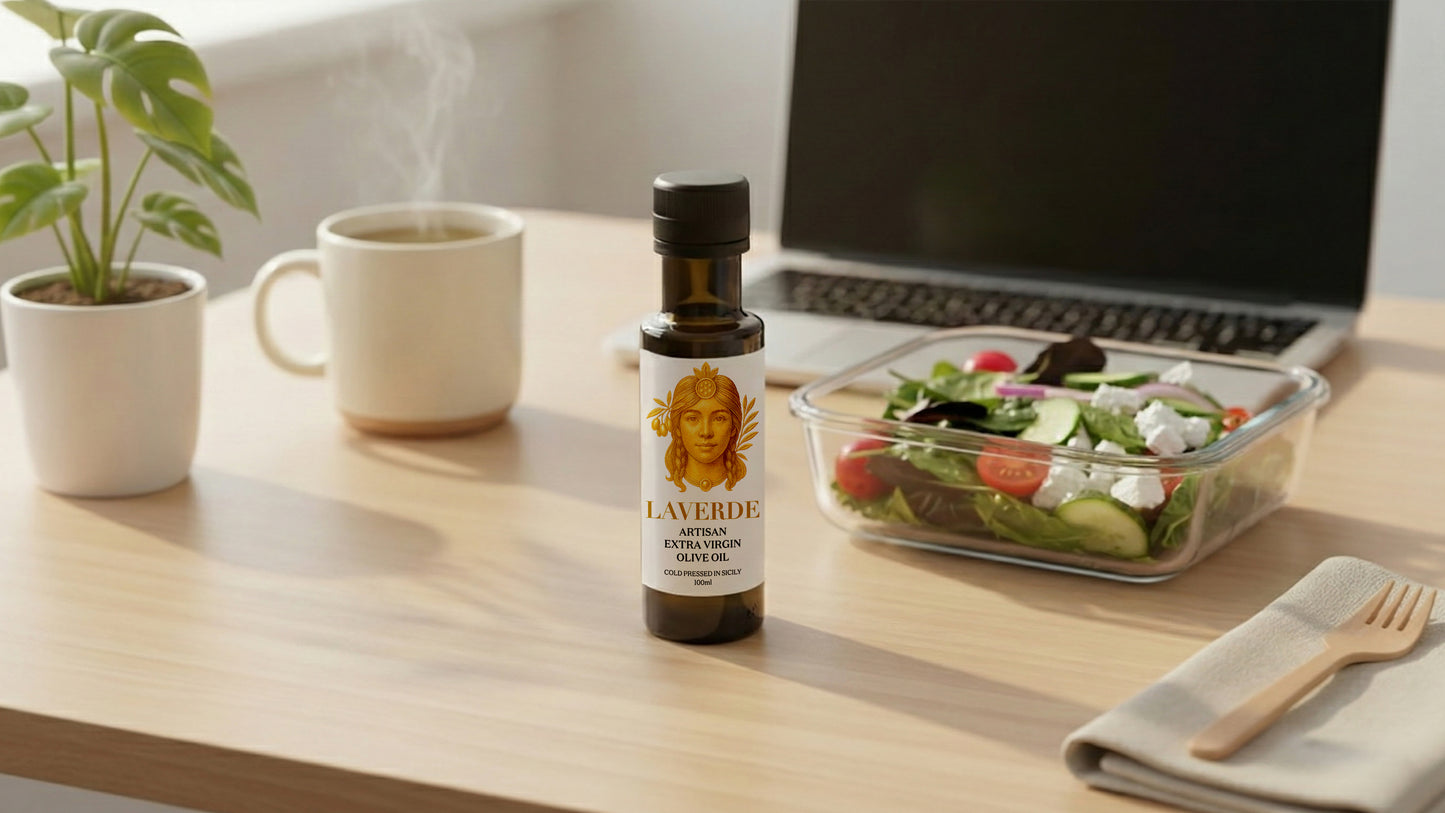 Extra Virgin Olive Oil 100ml – Sicilian Cold-Pressed Artisan EVOO | Laverde Artisan