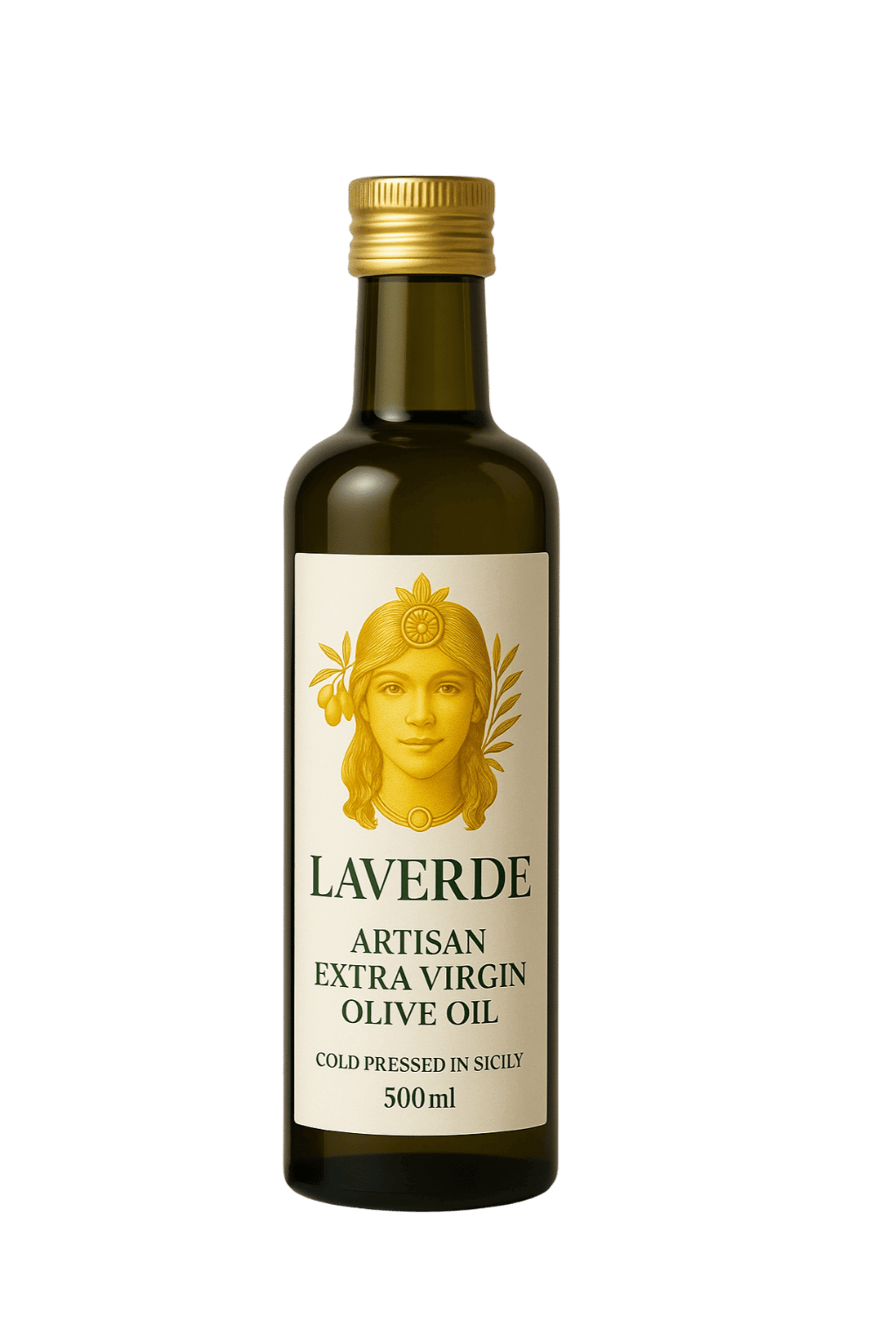 LaVerde Sicilian Extra Virgin Olive Oil 500ml | Cold Pressed