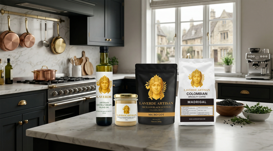 Complete artisan UK home kitchen setup with premium Sicilian ingredients and quality cookware — 2026 artisan shopping guide for building a gourmet kitchen