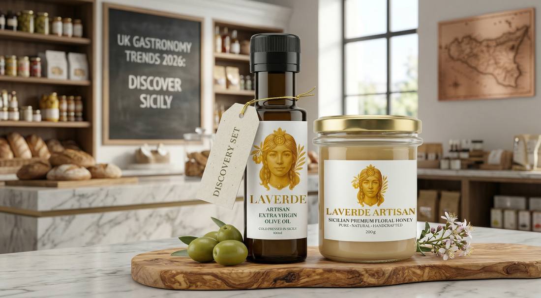 Premium Sicilian food products trending in UK gourmet stores — 2026 guide to why Sicilian artisan products are leading current gourmet food trends