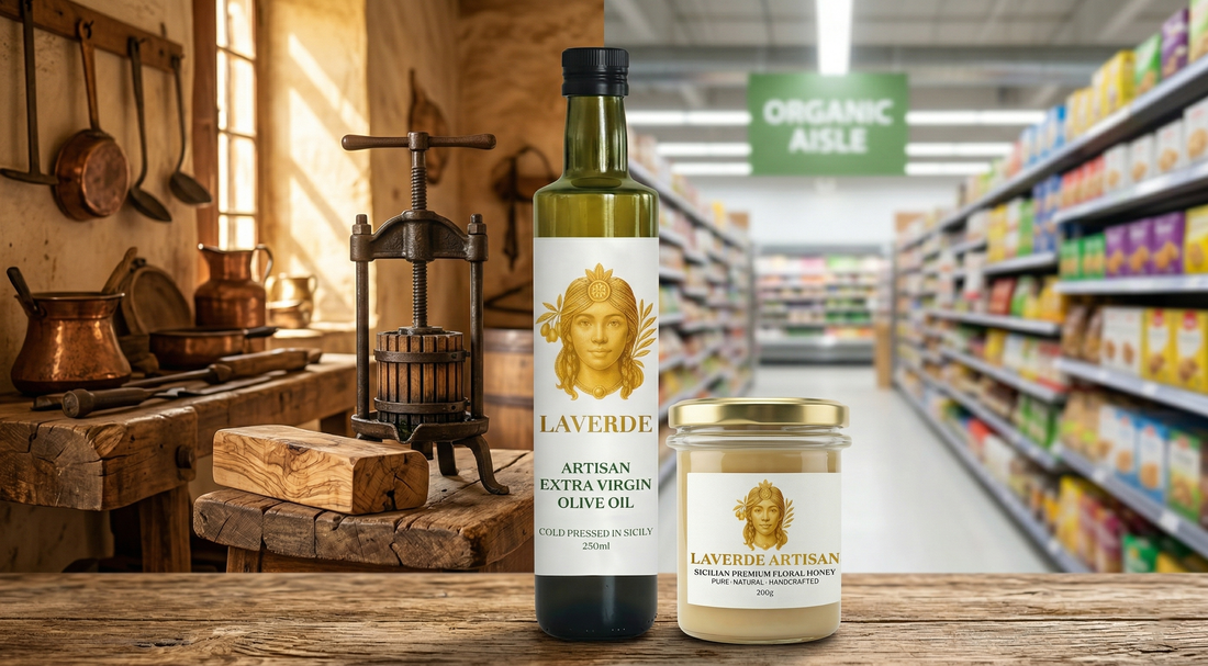 Artisan single-estate food products compared with organic supermarket alternatives — UK 2026 buyer's guide on which actually delivers better quality