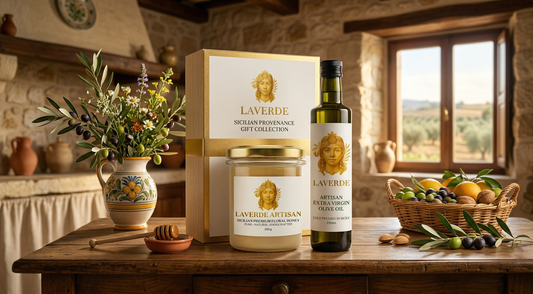 Premium Sicilian raw multifloral honey jar with golden honey drizzling — UK 2026 complete guide to the best artisan honey from central Sicily