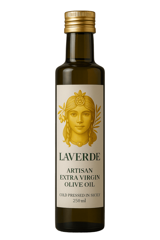 Laverde Artisan Sicilian Extra-Virgin Olive Oil — Cold-Pressed, Small-Batch (250 ml)