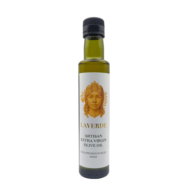 LAVERDE ARTISAN — single origin olive oil UK, Caltanissetta province, cold-pressed EVOO 2026