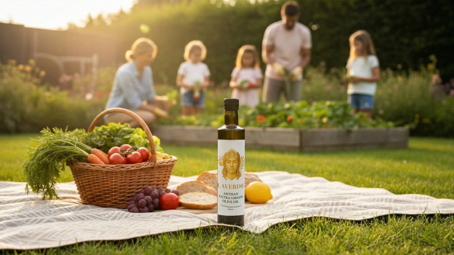 Extra Virgin Olive Oil 500ml – Sicilian Cold-Pressed Artisan EVOO | Laverde Artisan