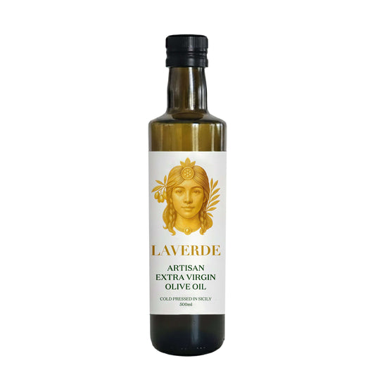 Sicilian Extra Virgin Olive Oil 500ml | Laverde Artisan Cold Pressed