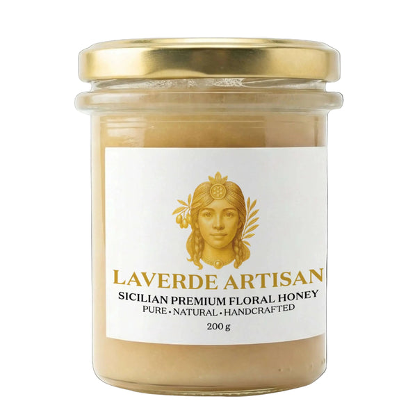 LAVERDE ARTISAN raw honey — raw honey vs sugar for cooking UK, Caltanissetta wildflower, polyfloral
