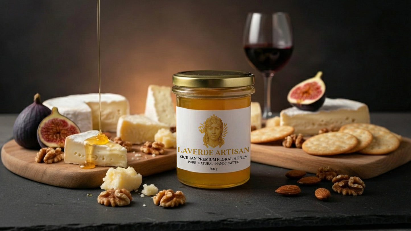 Raw Honey 200g – Sicilian Unfiltered Artisan Wildflower Honey | Laverde Artisan