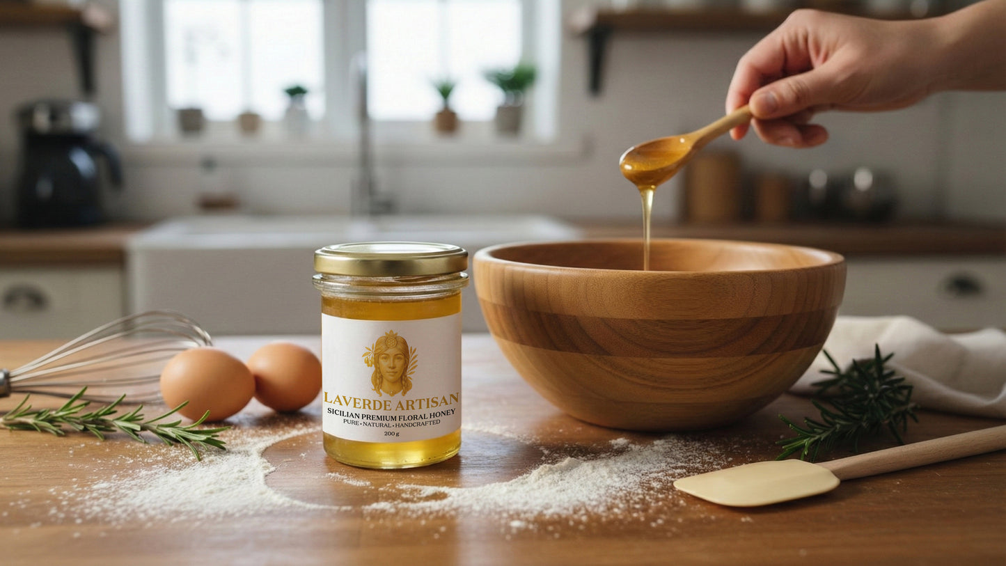 Raw Honey 200g – Sicilian Unfiltered Artisan Wildflower Honey | Laverde Artisan
