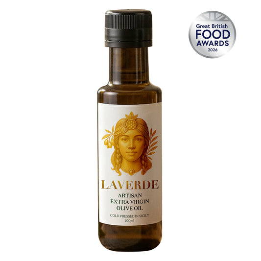 Extra Virgin Olive Oil 100ml – Sicilian Cold-Pressed Artisan EVOO | Laverde Artisan