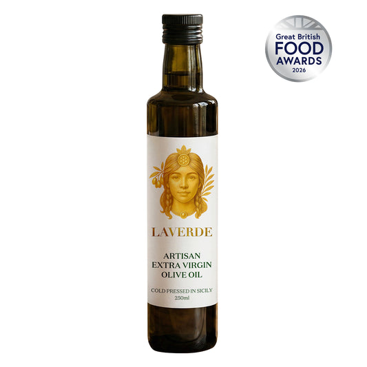 Extra Virgin Olive Oil 250ml – Sicilian Cold-Pressed Artisan EVOO | Laverde Artisan